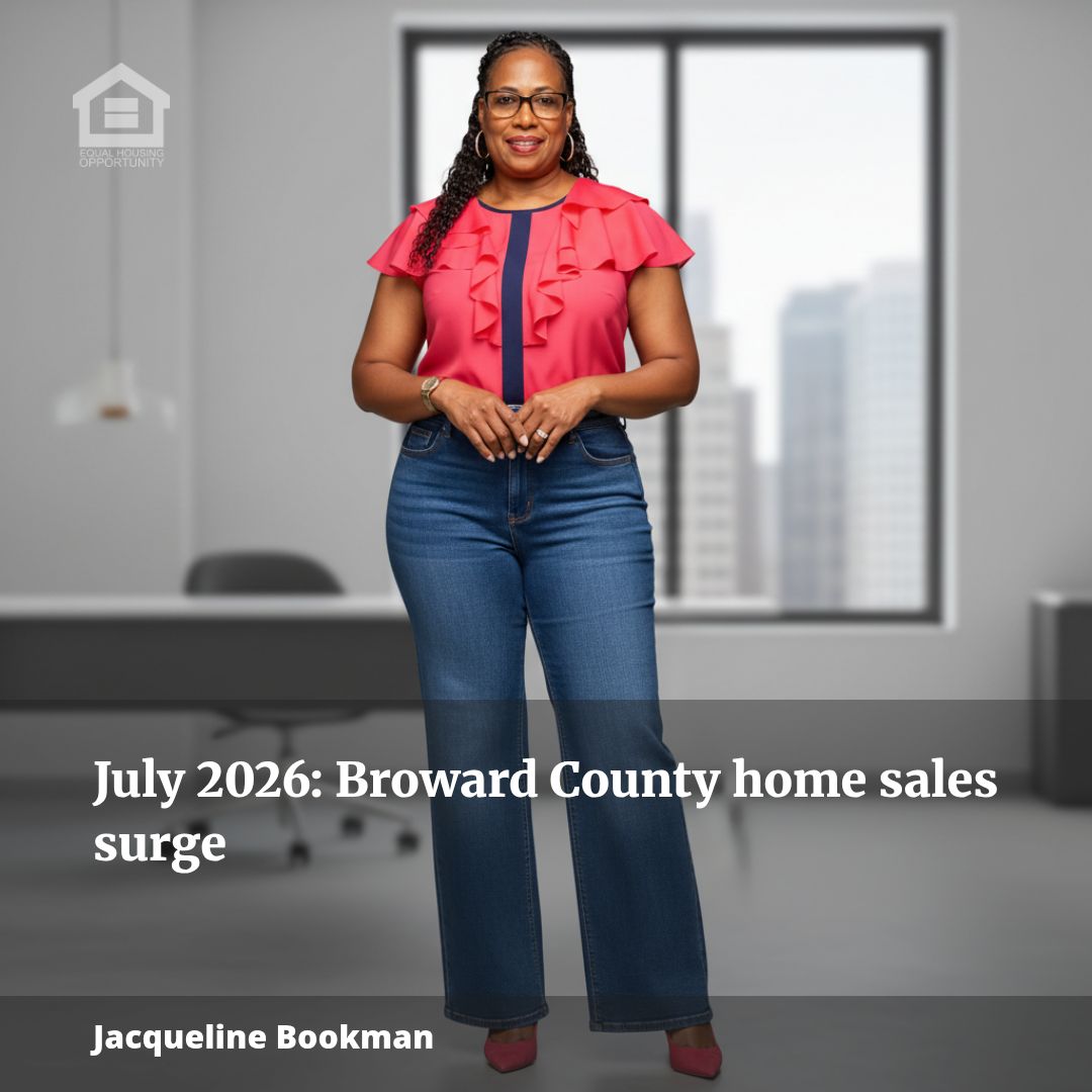 Broward County Sees Surging Home Sales in July 2026